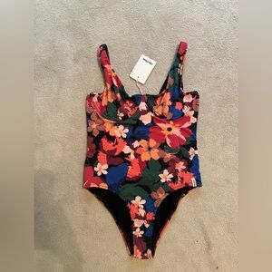 Rhythm Floral One Piece Swimsuit - Multicolor